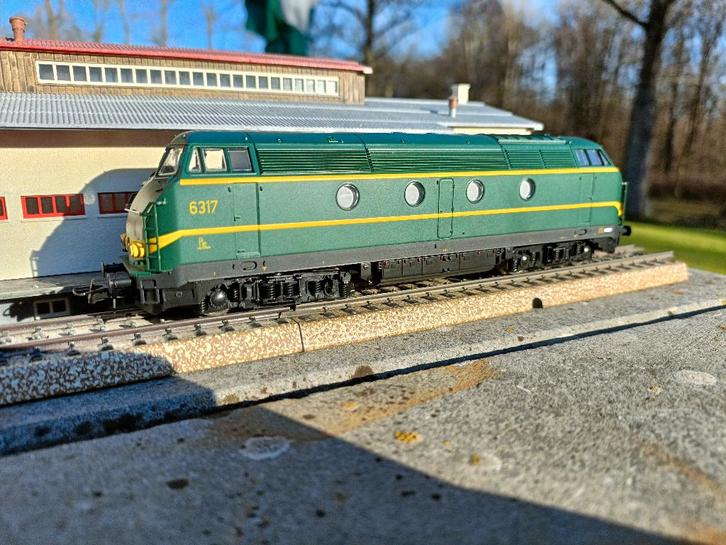 roco sncb locomotive 6317, Hobby & Loisirs créatifs, Trains miniatures | HO, Comme neuf, Locomotive, Roco, Enlèvement ou Envoi