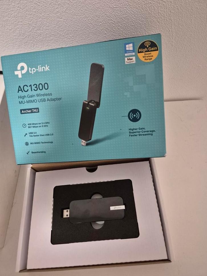 TP-Link Archer T4U, Informatique & Logiciels, Cartes réseau, Enlèvement