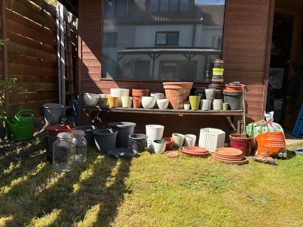 bloempotten, Tuin en Terras, Ophalen