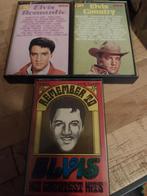 LOT: 3 MUZIEK CASSETTES ELVIS PRESLEY: Country-Romantic-Best, CD & DVD, Cassettes audio, Enlèvement ou Envoi, Originale, Utilisé