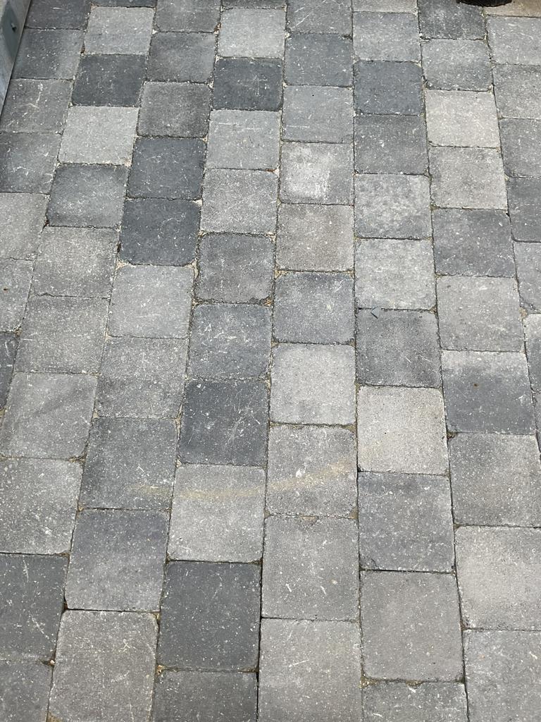 Klinkers grijs_zwart 15x15x6, Tuin en Terras, Tegels en Klinkers, Ophalen, Klinkers, Nieuw, Minder dan 5 m²