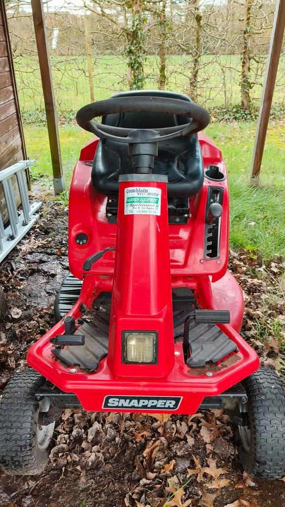 Snapper zitmaaier, Jardin & Terrasse, Tondeuses autoportées, Utilisé, Moins de 90 cm, Fonction de mulching, Enlèvement