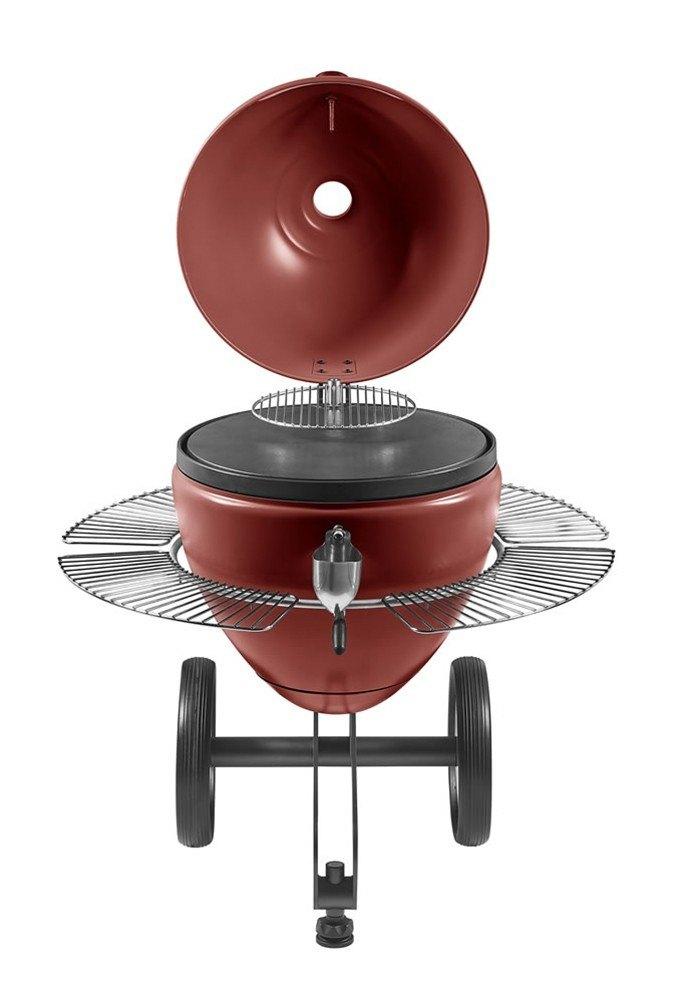 Opruiming Italiaanse Design BBQ op Pellets met Pizza-Oven, Tuin en Terras, Houtskoolbarbecues, Nieuw, Met accessoires, Ophalen of Verzenden
