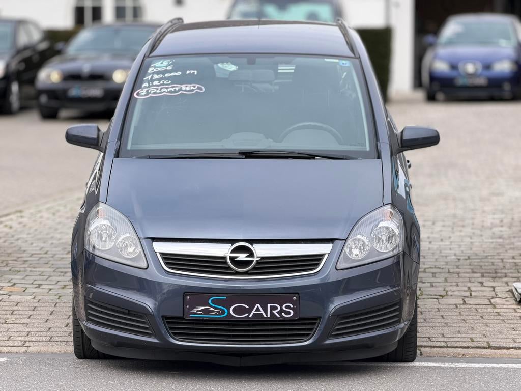 Opel zafira 1.6 ** 7 plaatsen ** 135.000 km ** Airco **, Auto's, 1600 cc, 7 zetels, Bedrijf, Airbags