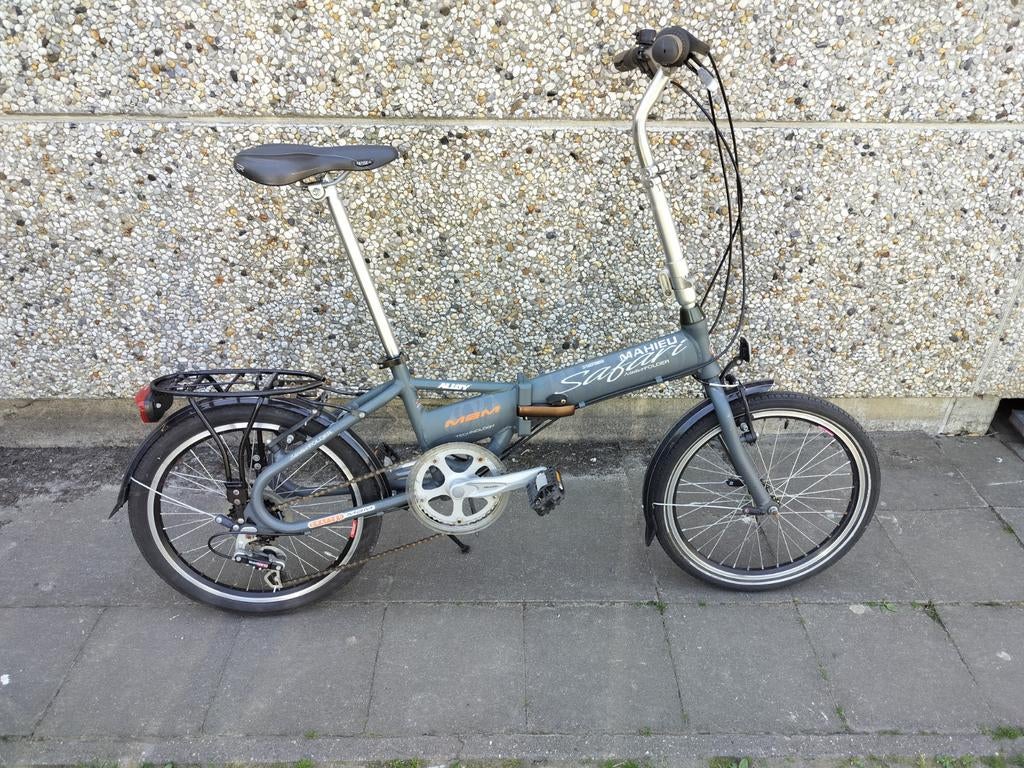 Mbm safari alu vouwfiets met 6v, Fietsen en Brommers, Ophalen, Versnellingen
