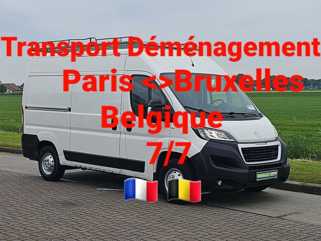 Transport Déménagement pas cher Paris Bruxelles 7/7
