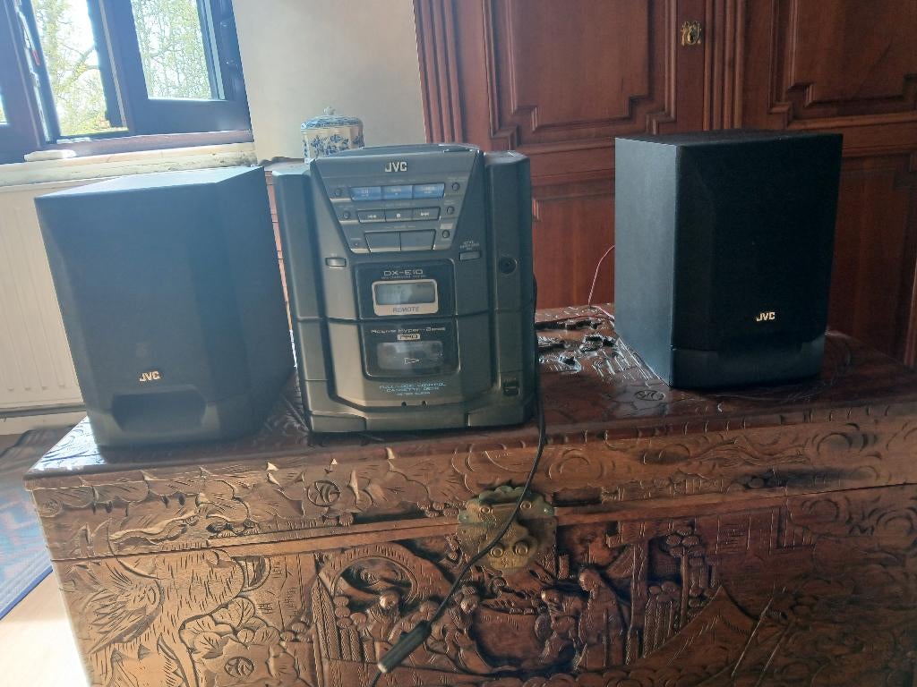 MINI CHAINE HIGI JVC, TV, Hi-fi & Vidéo, Enlèvement, Utilisé, Haut-parleurs, JVC