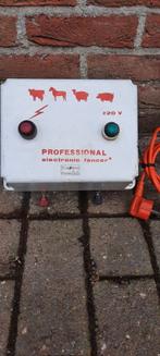 Schrikdraad apparaat voor weide, Ophalen