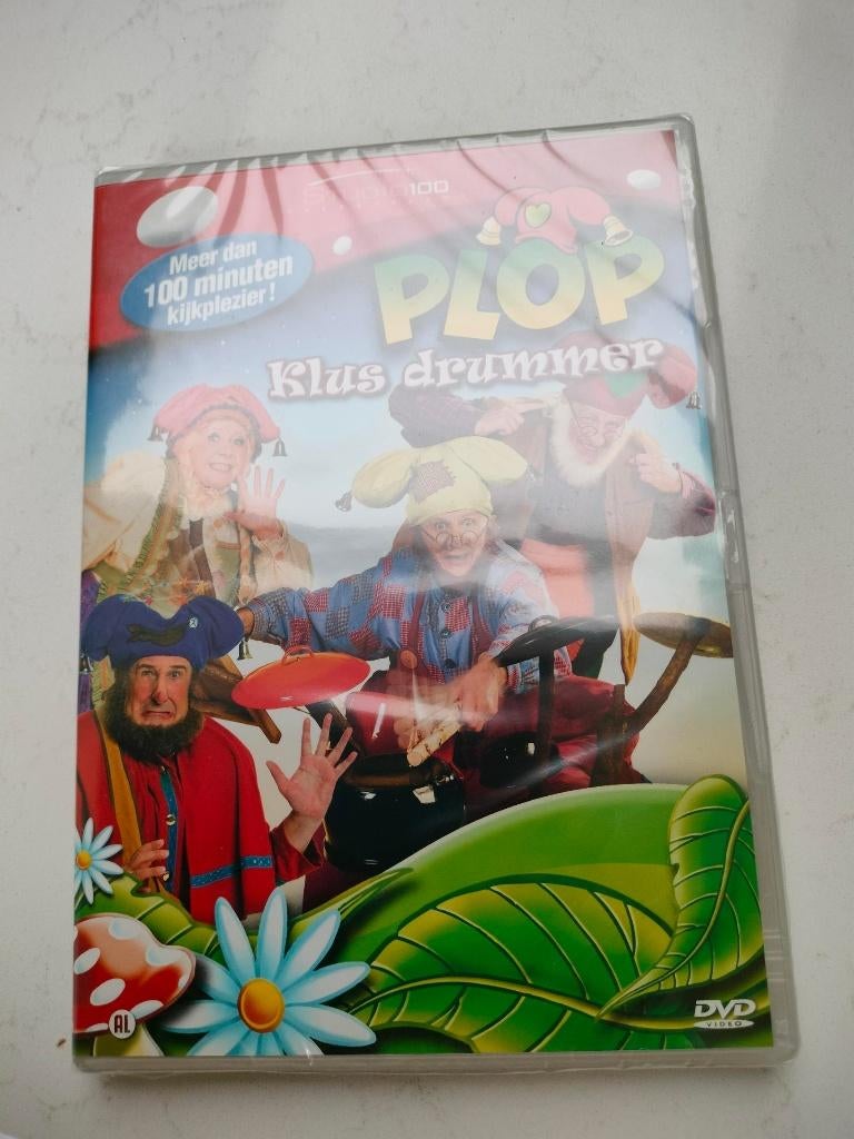 DVD Plop Klus drummer, Alle leeftijden, Poppen, Ophalen of Verzenden, Nieuw in verpakking