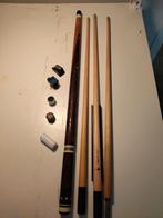 SAMPAIO carambole biljartkeu SET, Verzenden, Gebruikt, Pooltafel