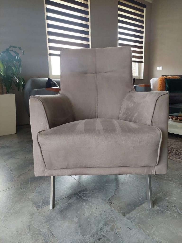 Roskilde Fauteuil van Henders & Hazel te koop aangeboden!, Ophalen, Minder dan 75 cm, Leer, Zo goed als nieuw