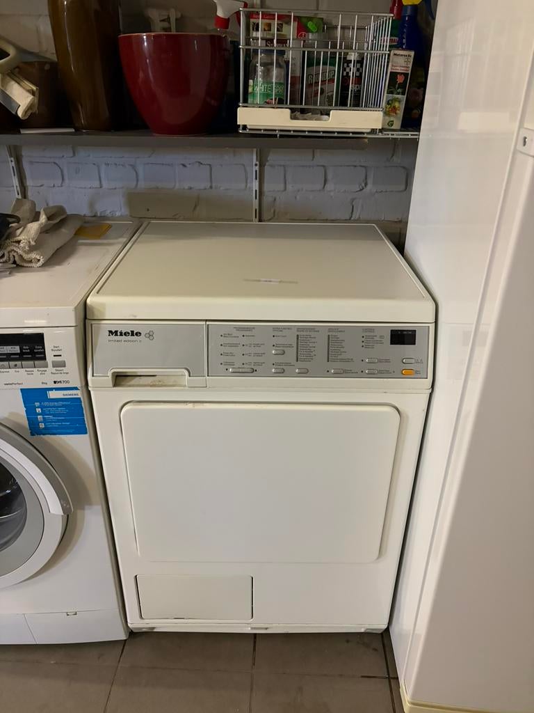 Miele droogkast condens | Levering mogelijk, Elektronische apparatuur, Droogkasten, Zo goed als nieuw, Condens, Voorlader, 6 tot 8 kg