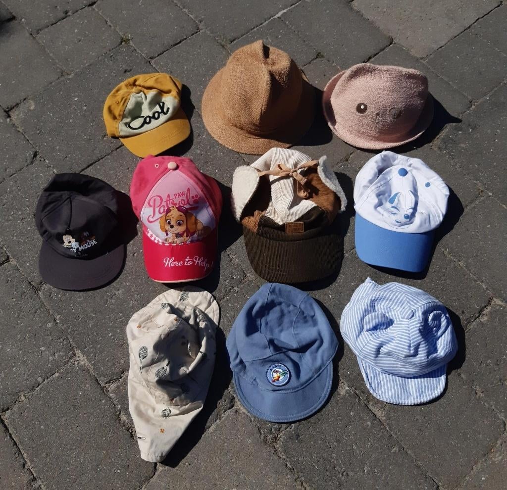 babypetjes en hoedjes, Enfants & Bébés, Vêtements de bébé | Casquettes & Chapeaux, Enlèvement