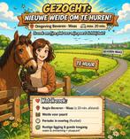 Gezocht!: weide te huur vanaf deze zomer!, Weidegang, 1 paard of pony