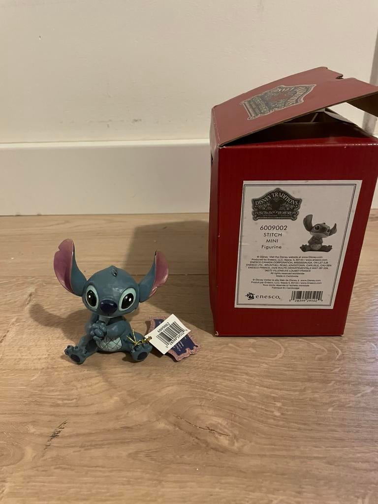 Disney traditions jim shore stitch mini, Collections, Disney, Comme neuf, Enlèvement ou Envoi