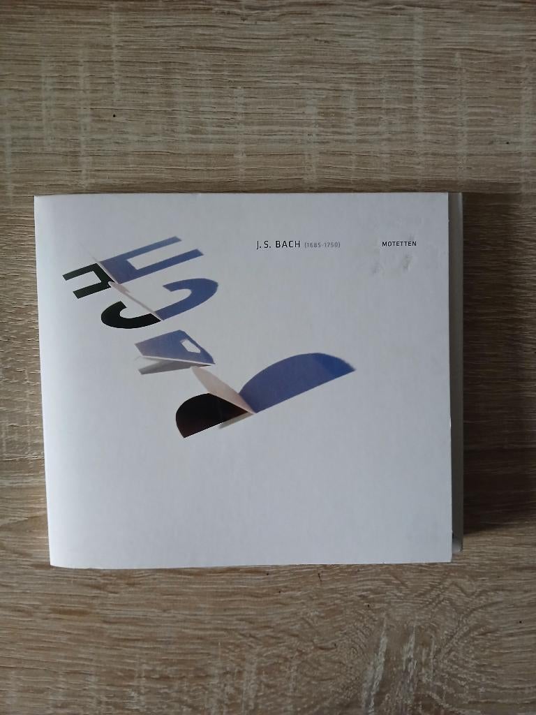 J.S. Bach Motetten Vlaams radiokoor Bo Holten, Cd's en Dvd's, Boxset, Kamermuziek, Verzenden, Zo goed als nieuw