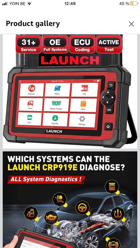 Scanner Launche, Informatique & Logiciels, Scanners, Comme neuf, Scanner mobile, Autre, Wi-Fi intégré, Enlèvement ou Envoi