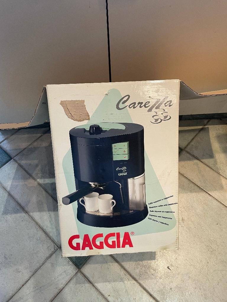Espressomachine gaggia, Neuf, Machine à espresso, Café en grains, Enlèvement