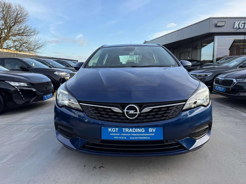 Opel Astra 1.2i TOURER NAVIGATIE CARPLAY FULL LED PDC ALU, Auto's, Opel, 1355 kg, Stof, Gebruikt, Blauw