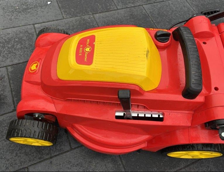 grasmaaier Wolfgarten A 400 E, Jardin & Terrasse, Tondeuses à gazon, Wolf Garten, Fonction de mulching, Tondeuse rotative, Comme neuf