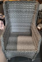 6 chaises de jardin en rotin avec coussins - gris anthracite, Jardin & Terrasse, Chaises de jardin, Enlèvement, Utilisé, Rotin