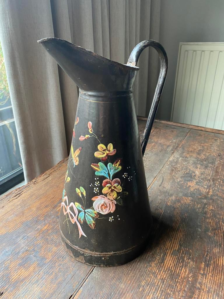 Antieke kan in email, Antiek en Kunst, Antiek | Email, Ophalen