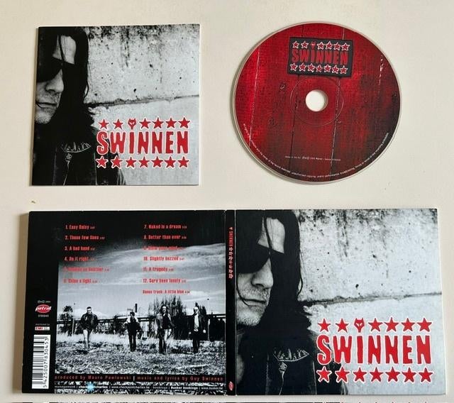 CD GUY SWINNEN - SWINNEN - THE SCABS, Cd's en Dvd's, Cd's | Pop, Zo goed als nieuw, 2020 tot heden, Ophalen of Verzenden