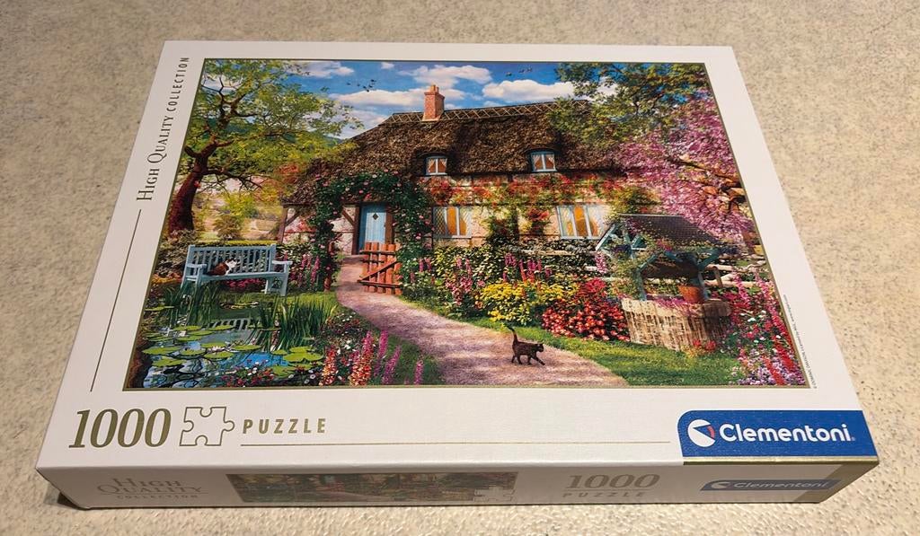 The old cottage puzzel ravensburger, Ophalen of Verzenden, Zo goed als nieuw