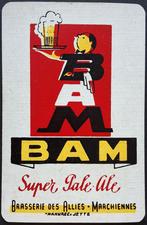 1 Speelkaart  Brasserie des Allies, Enlèvement ou Envoi