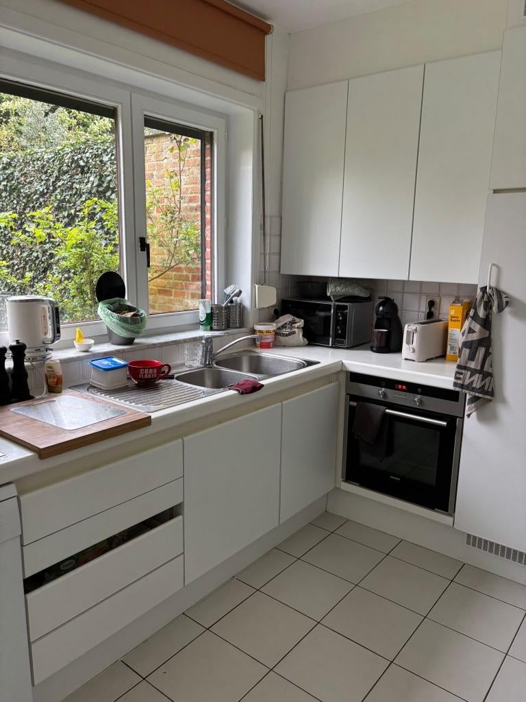 GRATIS KEUKEN AF TE HALEN + AFBRAAK, Maison & Meubles, Cuisine | Cuisines complètes, Utilisé, Cuisine à paroi simple, Blanc, Enlèvement