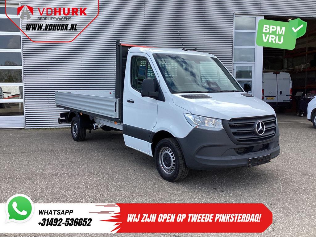 Mercedes-Benz Sprinter 317 CDI Aut. Open Laadbak/ 430x203x40, Auto's, Automaat, Electronic Stability Program (ESP), Wit, Mercedes-Benz