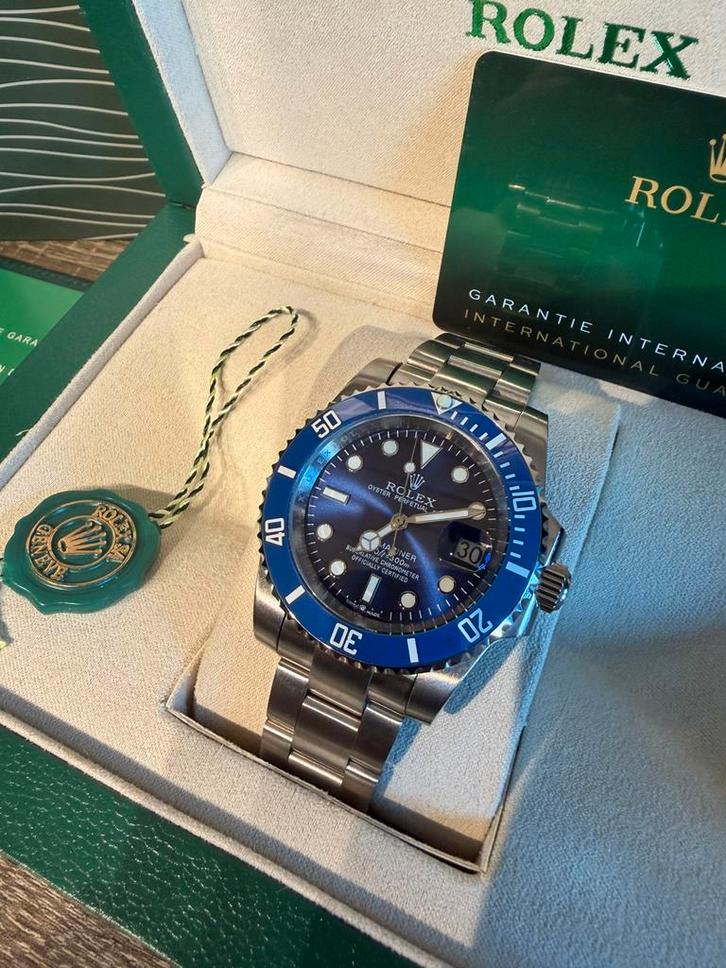 Rolex Submariner, Handtassen en Accessoires, Horloges | Heren, Nieuw, Polshorloge, Rolex, Staal, Staal, Ophalen of Verzenden