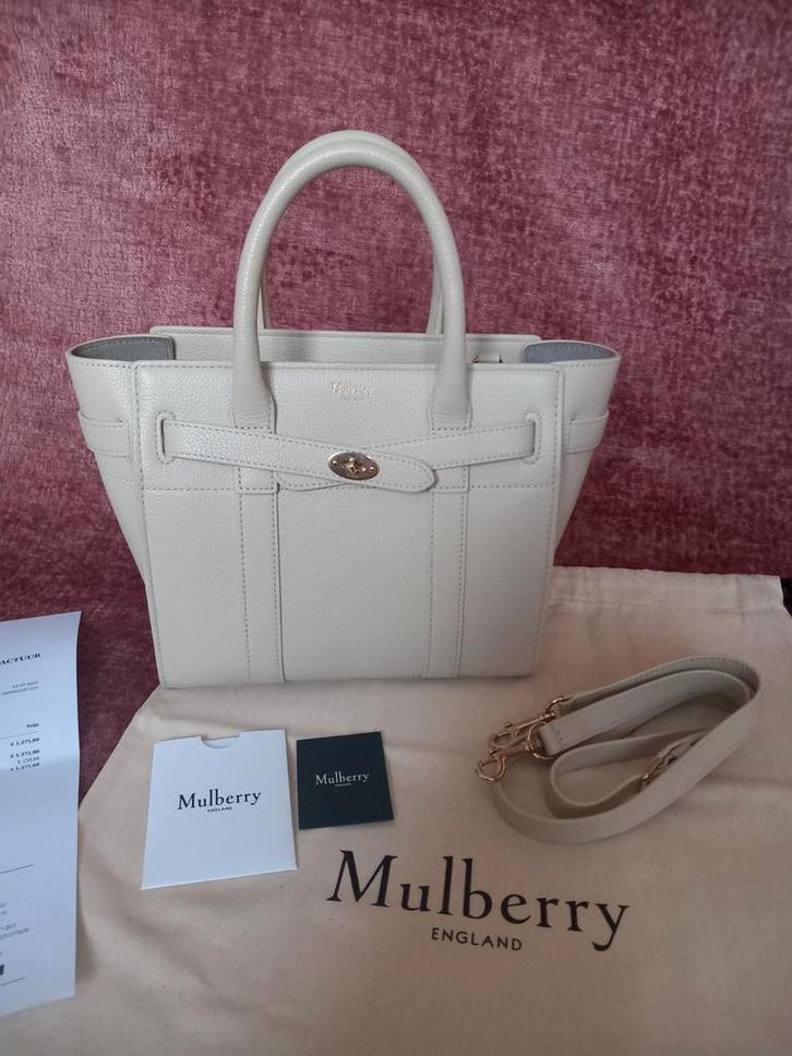 Petit sac Bayswater zippé Mulberry neuf, Bijoux, Sacs & Beauté, Sacs | Sacs Femme, Neuf, Enlèvement ou Envoi