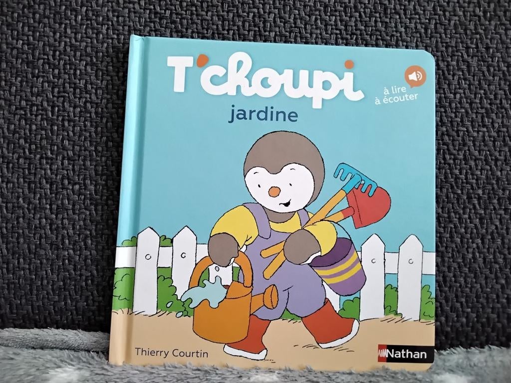 T choupi jardine, Livres, Enlèvement