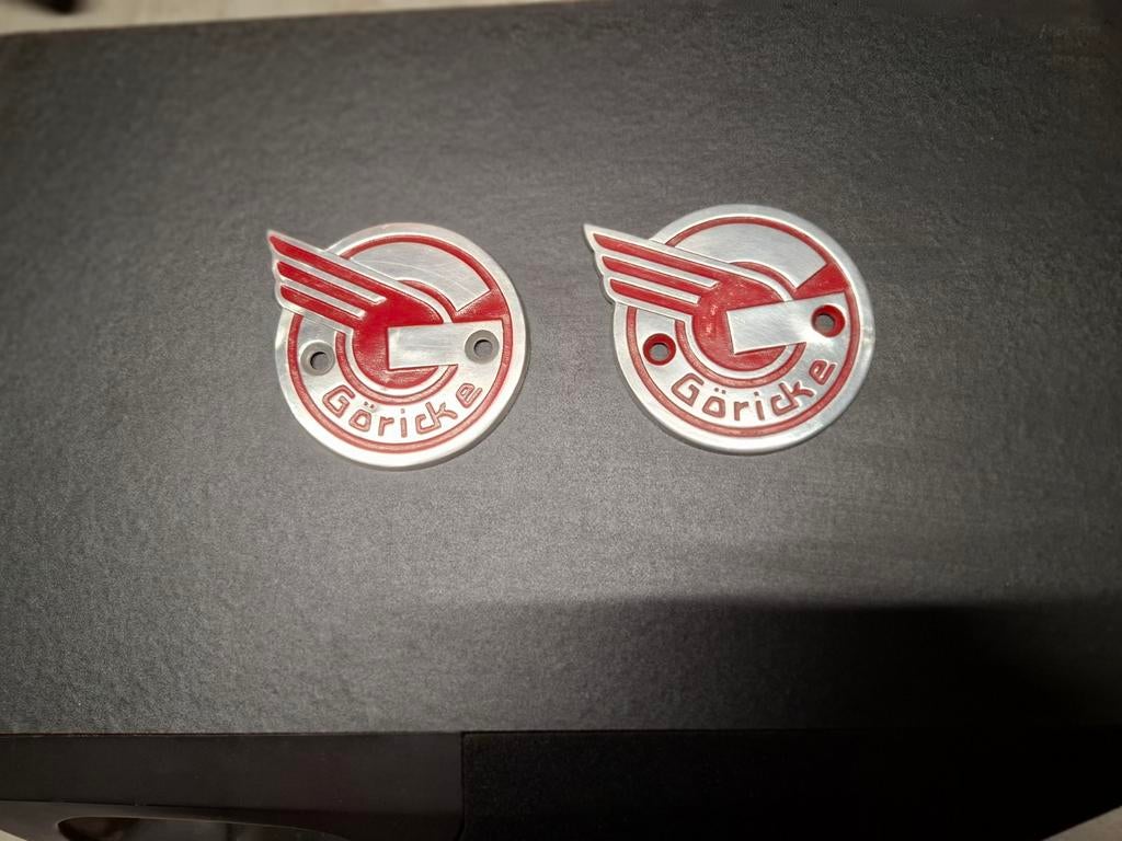 Emblèmes des chars Goricke, Motos, Pièces | Oldtimers & Ancêtres, Enlèvement