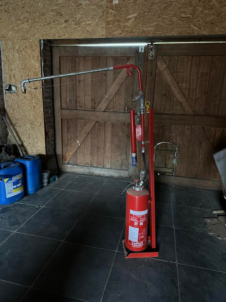 Système d'extinction automatique, Enlèvement, Comme neuf