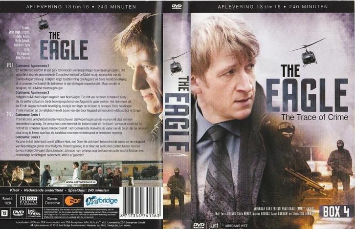 The Eagle - The trace of crime - Box 4 & 5, Cd's en Dvd's, Dvd's | Thrillers en Misdaad, Zo goed als nieuw, Maffia en Misdaad