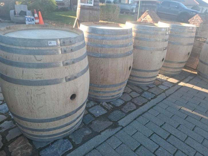Bijna nieuw wijntonnen! Super knap v huis & tuin! TOPPER, Tuin en Terras, Tuinwanddecoratie, Ophalen