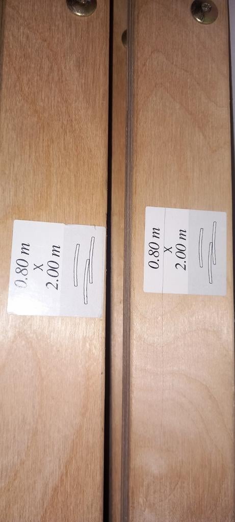 2 lattenbodems morres baja, Ophalen