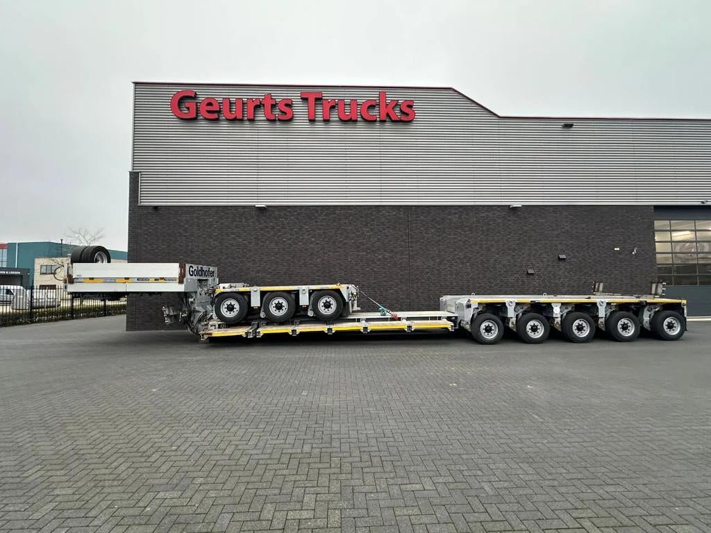 Goldhofer STHP/XLE 8 (3+5) LOWLOADER (bj 2011), Auto's, Vrachtwagens, Aanhangers en Opleggers, Overige brandstoffen, BTW verrekenbaar