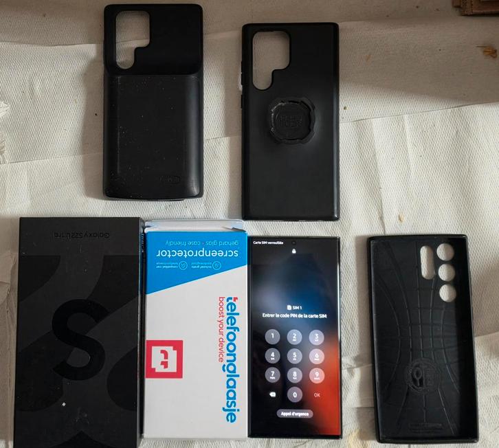 A vendre Samsung S22 Ultra 512gb, Informatique & Logiciels, Housses pour tablettes, Comme neuf