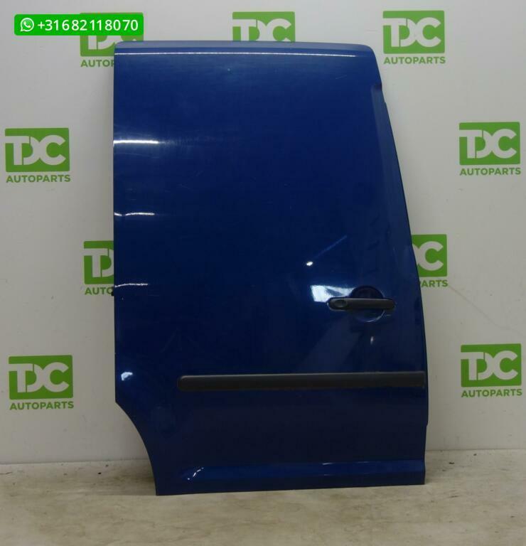 Volkswagen Caddy Schuifdeur rechts rechts blauw india blue, Autos : Pièces & Accessoires, Carrosserie & Tôlerie, Porte, Volkswagen