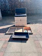 Visbak, Ophalen, Gebruikt