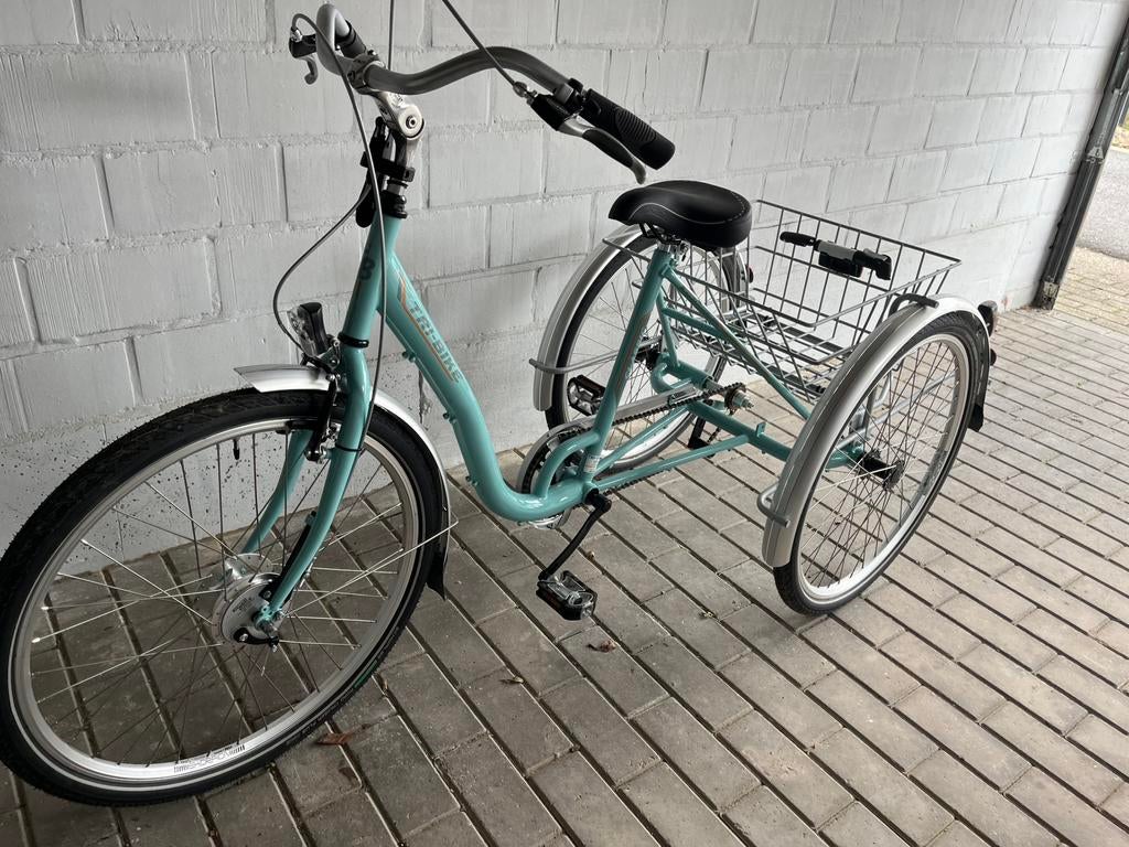 Driewieler te koom, Ophalen, Zo goed als nieuw