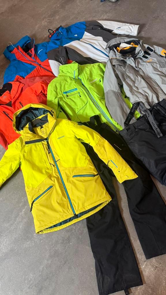 Skijassen Tenson/Ziener/Jack Wolfskin, Kleding | Heren, Wintersportkleding, Zo goed als nieuw, Jack, Maat 48/50 (M), Ophalen