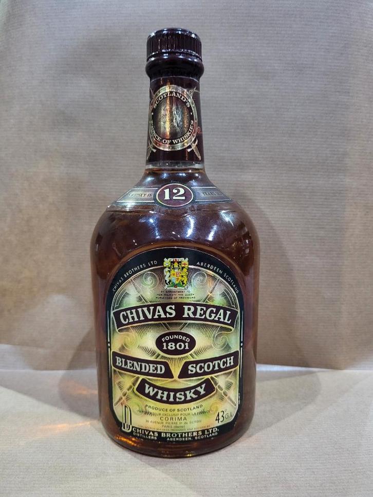 (13) Oude fles chivas Regal blended whisky, Verzamelen, Wijnen, Nieuw, Ophalen
