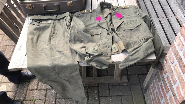 Militaire kledij - België - van een milicien, Verzamelen, Militaria | Algemeen, Landmacht, Overige typen, Ophalen