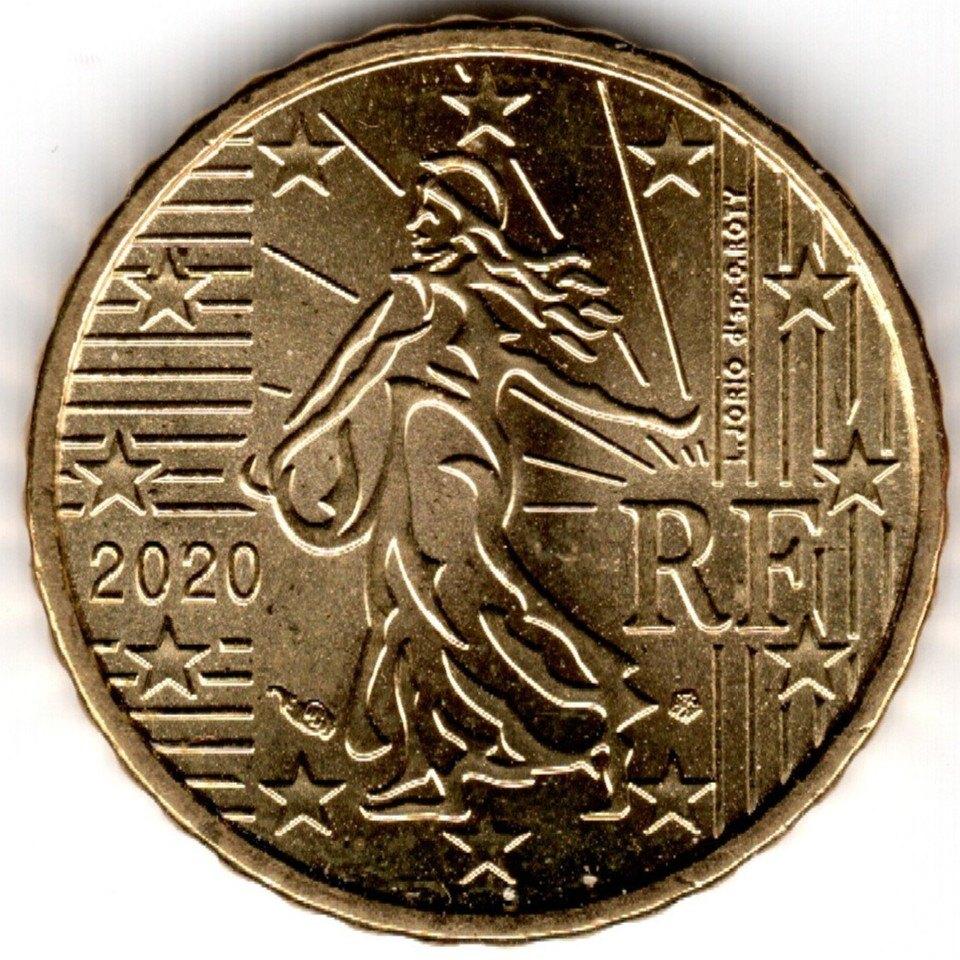 Frankrijk : 10 Cent 2020  KM#423.1  Ref 16227, Postzegels en Munten, Munten | Europa | Euromunten, Ophalen of Verzenden, Frankrijk