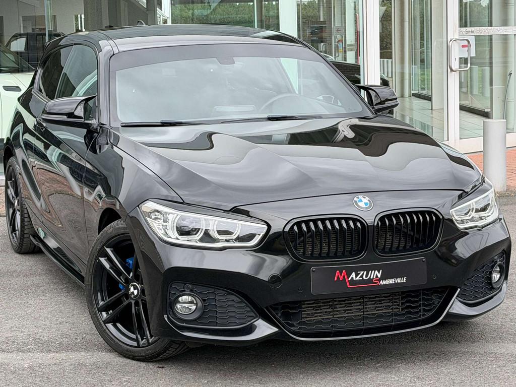 BMW 1 Serie 116 d * Pack M * Full Black * Maxton Design * LE, Auto's, BMW, 4 zetels, Gebruikt, 116 pk, Zwart