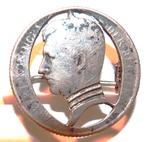 Broche met beeltenis van koning Albert I, Enlèvement ou Envoi